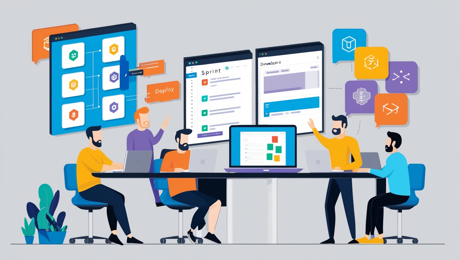 Agile Development for Full-Stack Projects